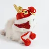 Abbigliamento per cani Cappello da compagnia a forma di drago Cartone animato regolabile per travestimenti festivi Caldi costumi carini Gatti Cani