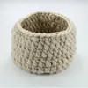 Coperte Honey Pot Nest Basket Born Pography Props Baby Po Shoot Coperta lavorata a maglia Treccia Stuffer Forma Cestini lavorati a maglia