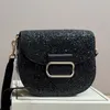 Bling bling jantar sacos designer bolsa feminina ombro cruz corpo luxo preto tote sacos clássico moda mensageiro bolsa