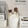 Storage Boxes Pen Holder 360 Degree Rotation Gap Rotating Makeup Box With Protective Cover 348g Brush Household Gadgets