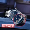 Inne zegarki Pagani Design 2023 Luxury Men NH35 MECHANICAL WRISTWATCH 200 m Waterproof Sapphire Clock Automatyczne zegarek biznesowy ze stali nierdzewnej J240118