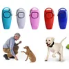 Pet Cat Dog Training Clicker Plastic New Dog Click Trainer Portable Auxiliary Justerbar armband Ljudkedjedundtillbehör