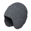 Cycling Caps Fashion Ear Protection Knitted Hat Portable Full Cover Winter Warm For Outdoor Skiing Skating