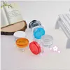 Récipients de cire en plastique boîtes pots étui 5g couleurs support cire Dabber outils pour cire sèche huile épaisse pâte de graisse Mastic sans odeur Silicone BJ