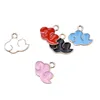 Charms 10st Lucky Cloud Alloy Emamel Pendant Fashionable Charm Dangle Diy Necklace Armband Earrings Keychain Dekorativa tillbehör