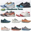 Designer on Form Mon Cloudnova CloudSster Running Shoes For Men Women Cloud Run Hiker Arctic Alloy Terracotta Forest White Black Outdoors Sports Trainers Sne