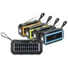 Alto-falantes de estante V53 Bluetooth alto-falante lanterna portátil sem fio carregamento solar antena externa rádio