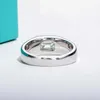 Band Ringen AnuJewel 2ct D Kleur Emerald Moissanite Mannen R925 SterlSilver 18K Vergulde Verlovingsringen Voor Man Sieraden Groothandel J240118