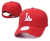 HOT High-quality Embroidery Car Cap Sports Candy Color Casual Snapback Caps L A Unisex Team Cotton Wholesale