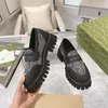 Scarpe eleganti firmate per donna Mocassini uomo in pelle di alta qualità Fondo tendine di manzo alto elastico moda casual Tacco piatto Suola morbida Scarpe da lavoro da ufficio da donna