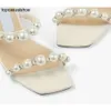 jc Jimmynessity choo forlxuxry Shoes amara Sandals women nappa Leather Pearl Strappy Block Heels Comfort Fashion Slipper Walk6190398