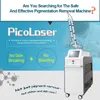 High-end nieuwe upgrade Picosecond Tattoo Removal Skin Whitening Nd Yag Picolaser 532nm 755nm 1064nm voor anti-pigment wenkbrauwen Ooglijnwasapparaat