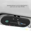 Haut-parleurs d'étagère Bluetooth Kit mains libres voiture pare-soleil mains libres Bluetooth téléphone voiture téléphone portable sans fil stéréo lecteur MP3