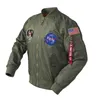 Vår- och höstvatten Alpha Alpha -version Apollo Apollo Space American Pilot Jacket Ma1 Jacket Man Baseball Uniform Trendy Coat Men's Military Fan Jacket Jacket