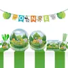 Partydekoration Dschungeltiere Wild ONE Geburtstagsbanner Babyparty Kinder Happy Supplies