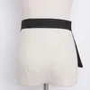 Riemen vrouwen Runway Fashion Zwarte Stof Pocket Cumberbanden Vrouwelijke Jurk Jas Korsetten Tailleband Decoratie Brede Riem R3357