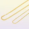 Gold Silver Miami Cuban Link Chain Hiphop Necklaces Mens Hip Hop Necklace Jewelry 1830inch5929507