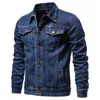 Casual algodão denim jaqueta masculina roupas estilos moda coreano jean para elegante chamarra chaqueta vaquera de hombre 240117