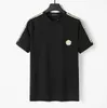 Camisetas de novas camisetas masculinas Prau Cotton Streetshirt Hip Hop Wear Wear Bordado masculino Impressão da tripulação Moda de moda Camiseta