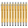 10-100 pezzi di bambù penna touch multifunzionale penne a sfera personalizzate forniture per ufficio regalo battista aziendale personalizzato 240117
