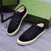 Designer Canvas Shoes Men Fashion Running Trainers Leather Print Classic men's Casual bee Luxury Brand Outdoor Sneakers