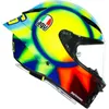 Tam Yüz Açık İtalyan Kask Karbon Fiber Agv Pista GP RR Rossi Devre Motosiklet Track Motosiklet Rider MLFH