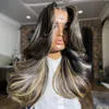 Brazilian Human Hair Body Wave Lace Glueless Short Lace Front Wigs for Everyday Use Wavy Short Transparent Lace Frontal Wig