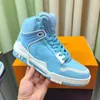 Men Trainer High Top Rivoli Sneaker Designer Mens Fashion Casual Chores Sports Chaussures Luxurys Leather High Quality 1.9 03