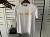 Moda para hombre diseñadores camisetas camiseta de verano grúa impresión carta de alta calidad camiseta hip hop hombres mujeres manga corta