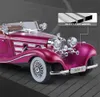 Electric/RC Car 1 24 1936 500K сплав -модель автомобиля Diecast Metal Classic Car Car Модель модели модели и легкие коллекции автомобилей Toys Giftsl231223