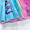 Yoga Mats 63*183/ 83*183cm Indoor Foldable Yoga Mat Cover Polyester Printed Sweat Absorbing Yoga Blanket Travel Yoga Strap Storage BagL240118