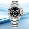 Tonas Panda Watch Mens Watches Automatic Mechanical Wristwatch 40mm من الفولاذ المقاوم للصدأ الفولاذ المقاوم للصدأ ، ساعة معصم الأزياء الكلاسيكية Dhgate orologio uomo relojes