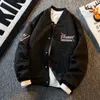 Heavy Retro American Vibe Style Baseball Jacket Men 2023 Winter Trendy Brand Bomber Wear Jackets Coats 240117