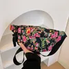 Sacs de taille femmes sac impression hanche ventre banane Bum poitrine ceinture femme Fanny Pack pochette sac à main rein rangée A43-93