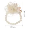 Fermagli per capelli Polso Fiore Corpetto Bracciale da polso Bracciale da sposa Fascia da polso per damigella d'onore Decori