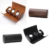 23 siatki zegarkowe pude skórzany zegarek uchwyt etui eleganckie zegarki vintage skórzane zegarki Roll Travel Case Torebka biżuterii 240117