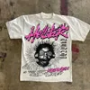 T-shirty męskie harajuku graffiti supergwiazda nadruk t shirt damskie streetwear gunge grafika