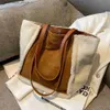 Einkaufstaschen Damen Casual Hohe Kapazität Handtasche für Frauen Totes 2024 Winter Große Stoff Shopper Einkaufstasche Weibliche Stoff Schulter seitentasche Q240118