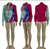 Kadın Gömlekleri Lüks Brangg Designer Kadınlar Günlük Gömlek Yüksek Kaliteli Sıradan Ceket J2950