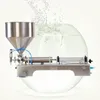 Hög noggrannhet Double Head Semi Auto Liquid / Paste Filling Machine / Self-Fluid Kvantitativ fyllningsmaskin för vatten och juice