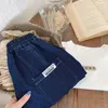 Jeans Lente Herfst Nieuwe Koreaanse Baby Jongens Jeans Veelzijdige Effen Kleur Elastische Taille Losse Kinderen Jongens Broek Casual Kid Jongens broek