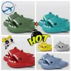 Outdoor Shark Slippers Summer Outdoor Sandals Men's Women's Rainbow Slippers Soft Sole Beach Hot Selling Casual Sandals