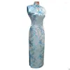 Etniska kläder svartröd traditionell kinesisk klänning kvinnors satin långa halter cheongsam qipao mujere vestido blommor storlek s m l xl xxl xxxl