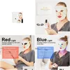 Epilator Sile Face Mask Led P On Light Skin Beauty Therapy 4 Colors 231128 Drop Delivery Health Shaving Hair Removal Dhmo6