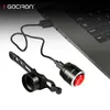 Lights Gaciron Road Bike Riding Rear Light Bicycle Waterproof Taillight Mini LED USB Charge Mountain Cycling Light Sensor Warning Light