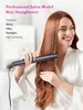 Landot Flat Iron Hair Straightener 1-inch : 직선 및 컬러 2 in 1- 스트레이트 컬 헤어 QF-Z300을위한 전문 세라믹 교정 컬링 아이언