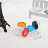 Récipients de cire en plastique boîtes pots étui 5g couleurs support cire Dabber outils pour cire sèche huile épaisse pâte de graisse Mastic sans odeur Silicone BJ