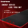 Yoga Mats Larger Strengthen Edging Non-Slip Men's Fitness Mat High Density Exercise Yoga Mat For Gym Home Exercise GymnasticsL240118