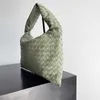 Hop Venetaabottegas Grande 10a Borsa a tracolla in pelle intrecciata di alta qualità Portafogli di lusso Borse a tracolla Borsa a tracolla Borse a tracolla Designer Donna Tote Borse nere