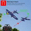 Volantex F4u 2.4g 4ch Rc Vliegtuig One-key Aerobatic Epp Schuim 400mm Spanwijdte Afstandsbediening Kind Vliegtuig Kinderen Speelgoed Geschenken 240117